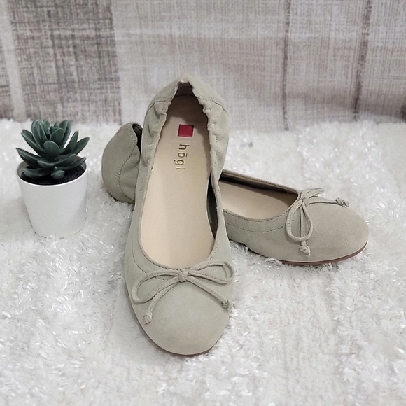 💙Hogl Austria Velvet Flat Womens Shoes - Picture 10 of 13